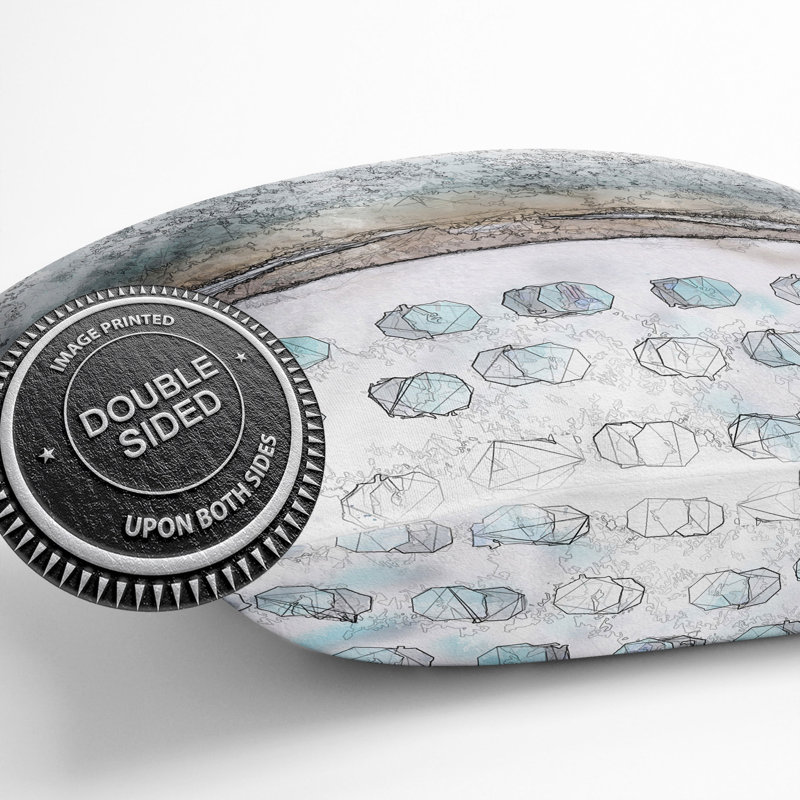 Square Cushion, 40cm H x 40cm W x 15cm D