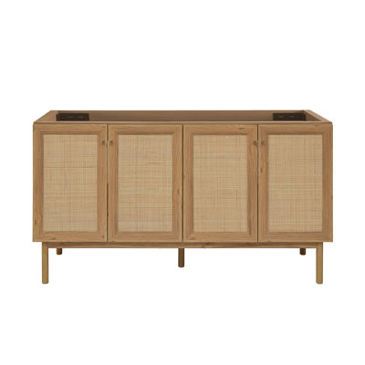 Classé 60 Bathroom Vanity In Oak-Cabinet Only