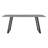 Johnstown 7 Piece Pewter Rectangular Dining Set