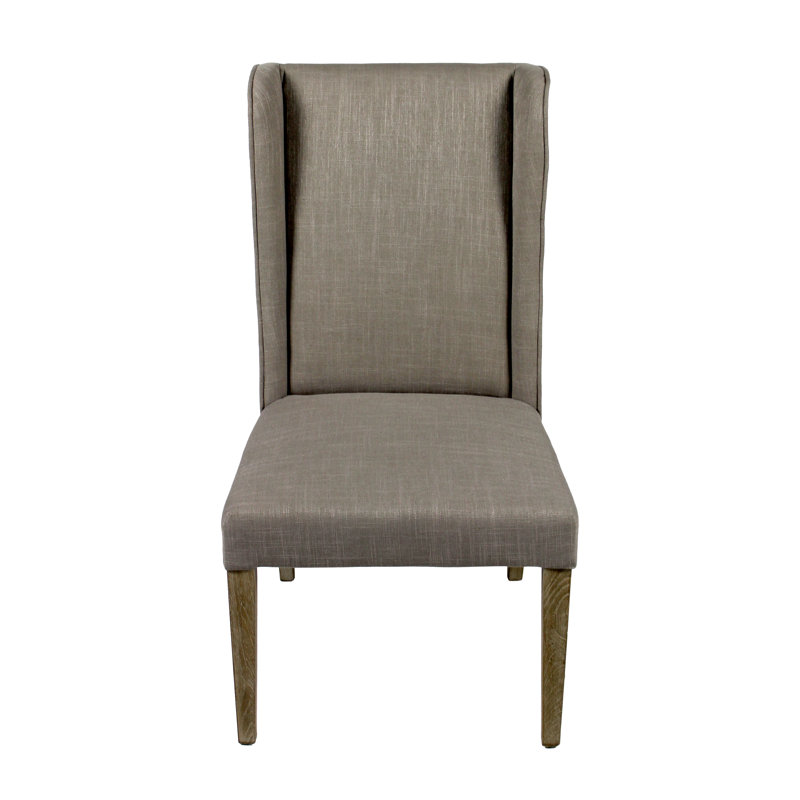 Charette Upholstered Side Chair, Gray