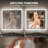 Wrought Studio™ LED Bathroom Mirror with Lights, Lighted Vanity Mirrors for Bathroom Anti-Fog, Dimmable, 3 Colors, Wall Mounted  with ETL & 5-Year Warranty-1097491976