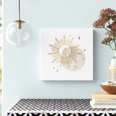 Sun Goddess I par Annie Warren - peinture sur toile tendue