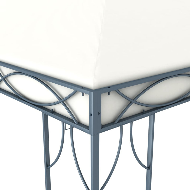 Hayasdan 3m x 3m Steel Patio Gazebo, Cream