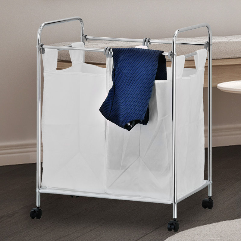 Metal Rolling Laundry Sorter