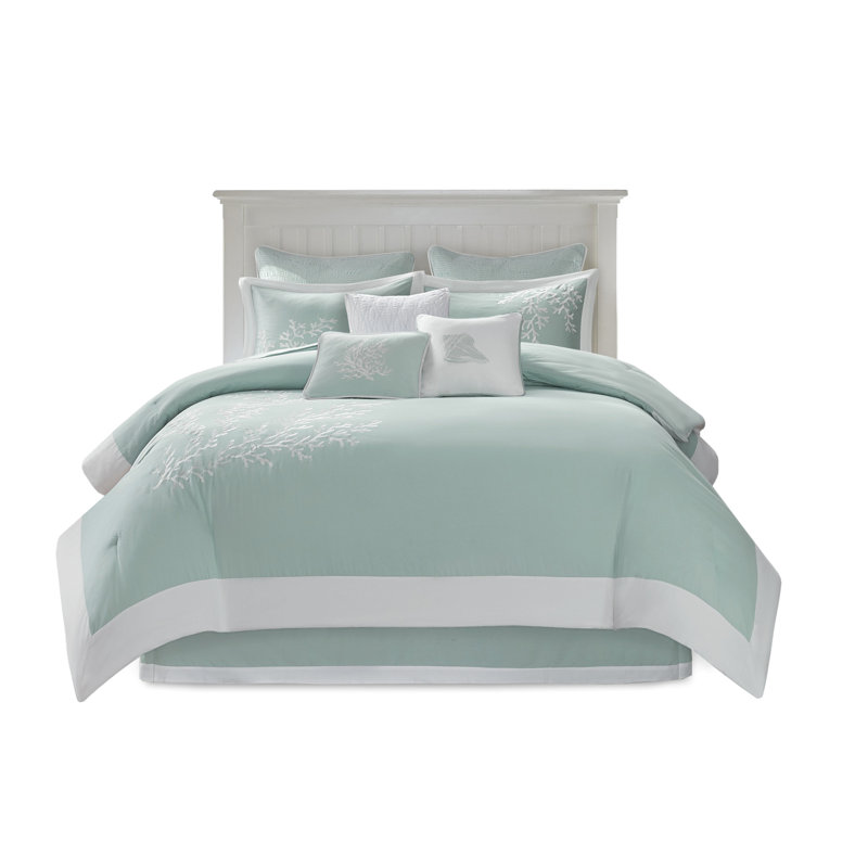 Cotton Bedding King With Detail For