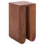 Table d'appoint en verre Catina
