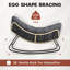 Patio Steel Rocking Chair With Cushion-115129861