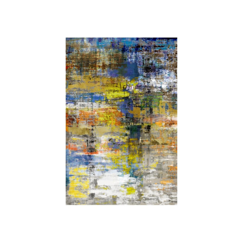 Natural Friction Print, 45" H x 30" W, Knife Gel