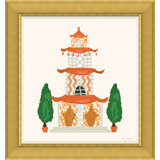 Cyprus Pagoda Print by Dana Gibson