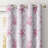 100% Blackout Curtains, Grommet Pattern Gold Foil Printed Window Treatments Room Darkening Drapes for Bedroom, 2 Panels-895037149-896250777