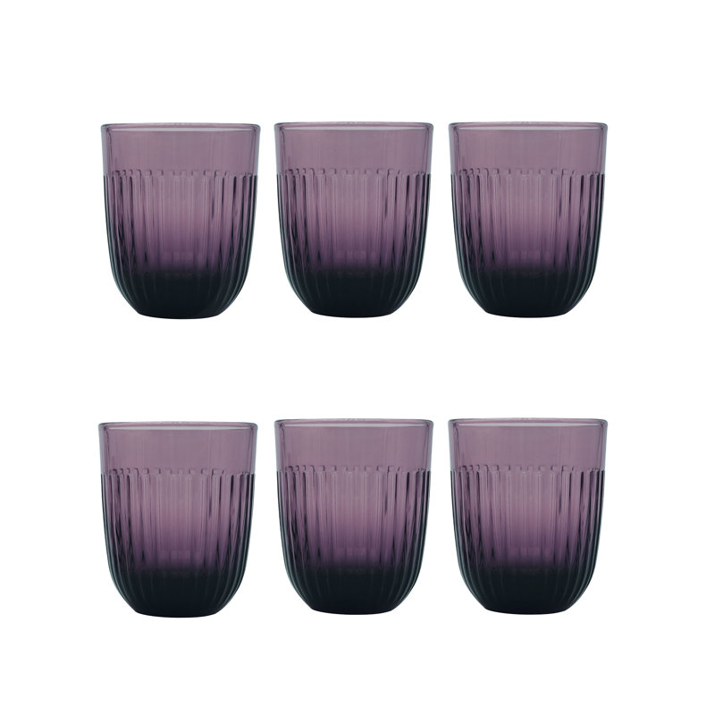Quessant Drinking Glass, Purple