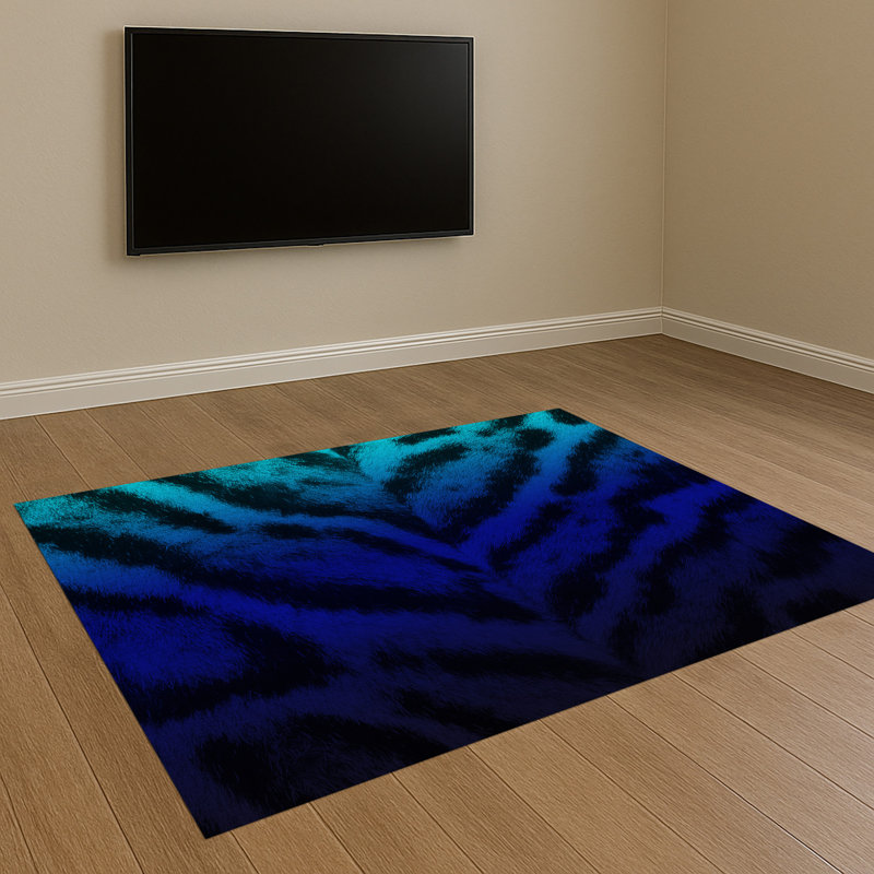 Abstract Area Rug, Rectangle 140 x 200 cm