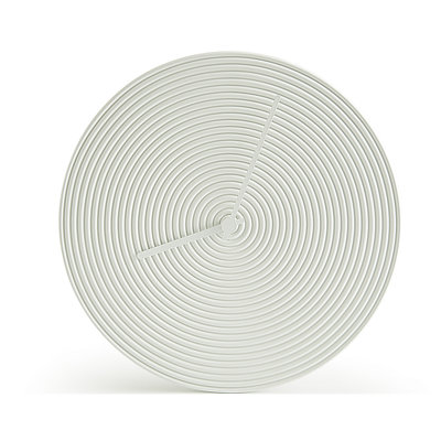 Ceramic, Metal Wall Clock