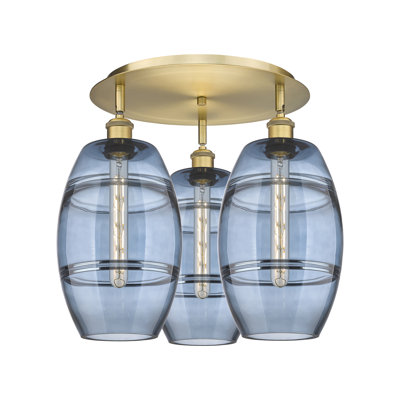 Dundrod Glass Flush Mount