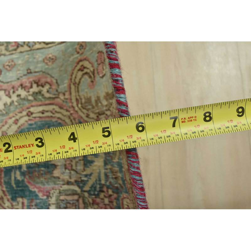 Vintage One-of-a-Kind 9'9'' X 12'8'' Wool Area Rug in Red