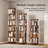 Rotating Bookshelf, Round Revolving Bookcase, 360° Spinning Book Shelf Tower-118602532