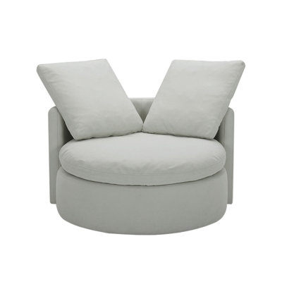 Chaise pivotante rembourrée Chylynn