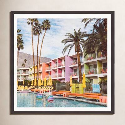 Tulle "Palm Springs Pool Day VII" Print