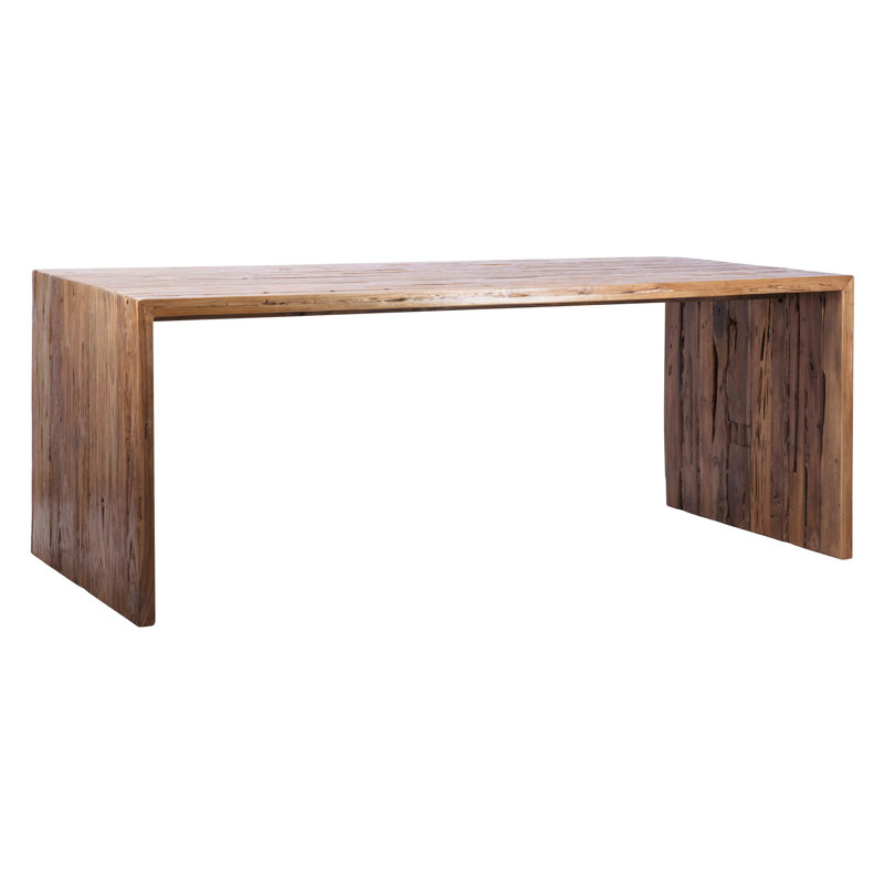 Klucevsek 78-inch Rectangular Reclaimed Teak Waterfall Dining Table
