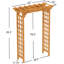 Treillis de mariage classique en bois