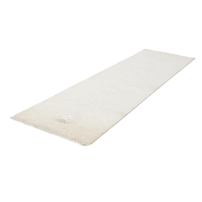 Tapis de couloir crème clair Judy