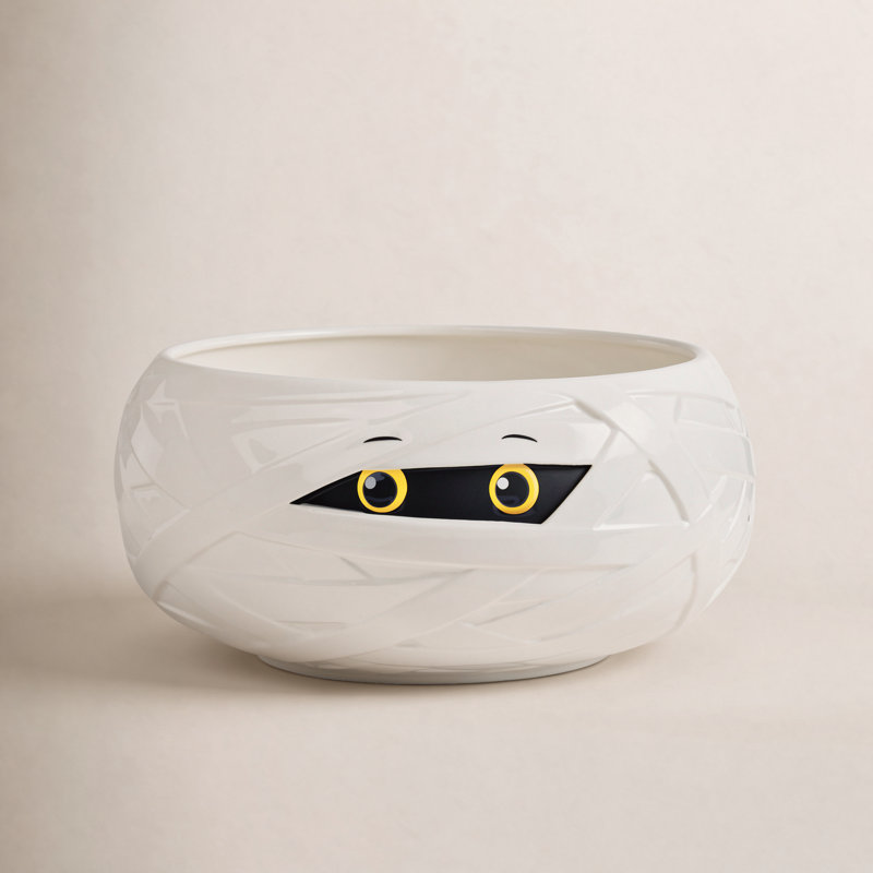 Lenox Halloween Mummy Candy Bowl