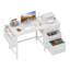 Metal Base Computer Desk
