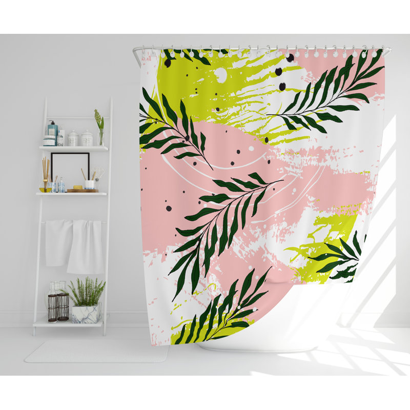 Siedentopf 2 Piece Polyester Shower Curtain Set, 168cm H x 168cm W