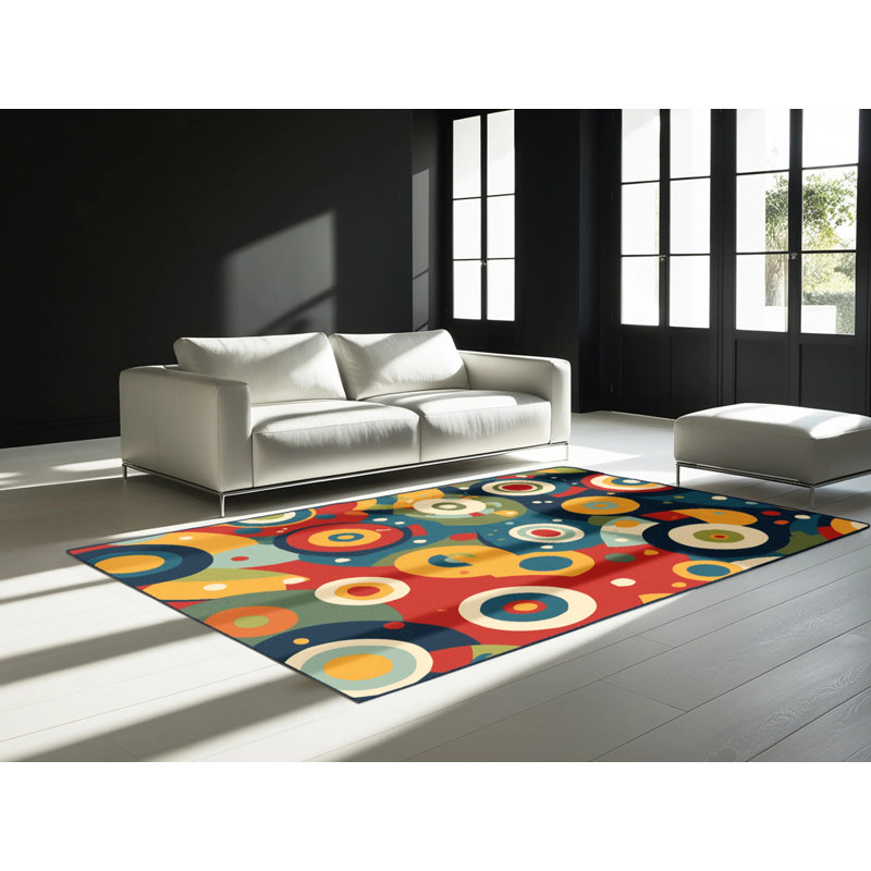Tapis Funky Glow, Carré 6 pi
