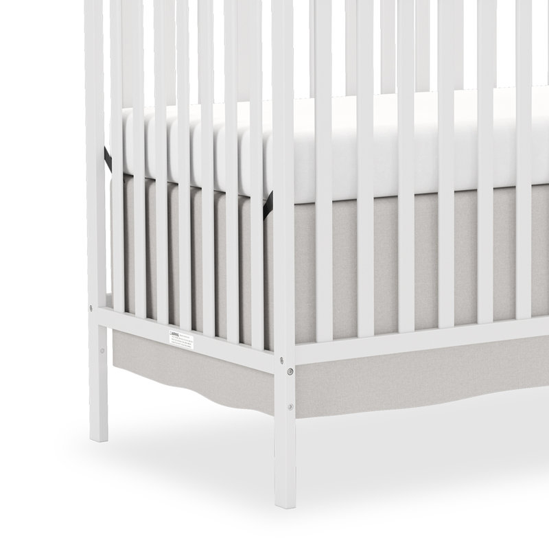 Lit de bébé convertible 5-en-1, Blanc