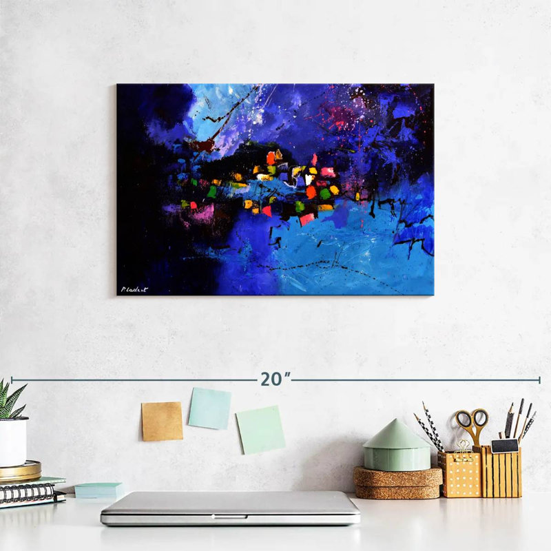 Avery Galaxy Burst Abstract, 8" H x 12" W