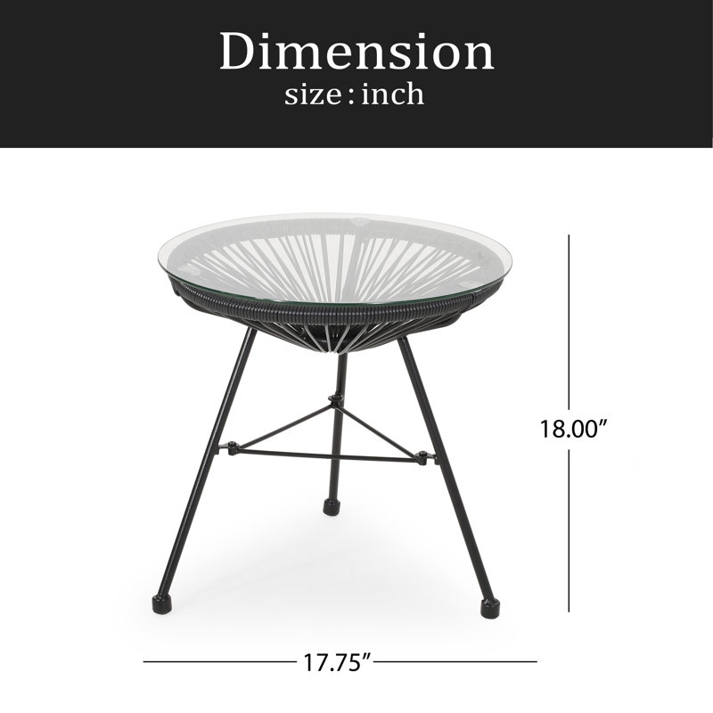 SIDE TABLE, Black