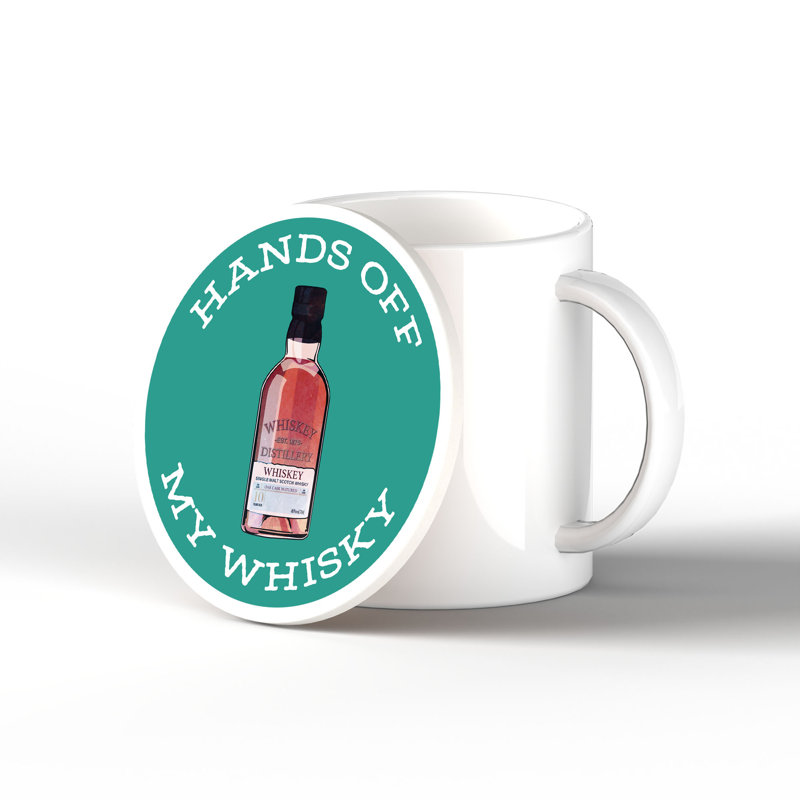 Kana Ceramic Round 1 Piece Coaster