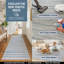 Tapis d'entrée bleu / bleu marine / bleu marine / bleu marine 2 pi x 3 pi (2 pi x 3 pi 3 po) Branch Branch Azura-1224992826