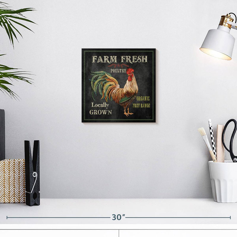 Coq frais Crowle Farm, H 10 po x l 10 po