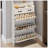 NEW White Colour Shoe Cabinet  With 3 Doors 2 Drawers With Hanger,Large Space For Storage-270481097