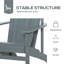 Fauteuil Adirondack Outsunny-1302376212