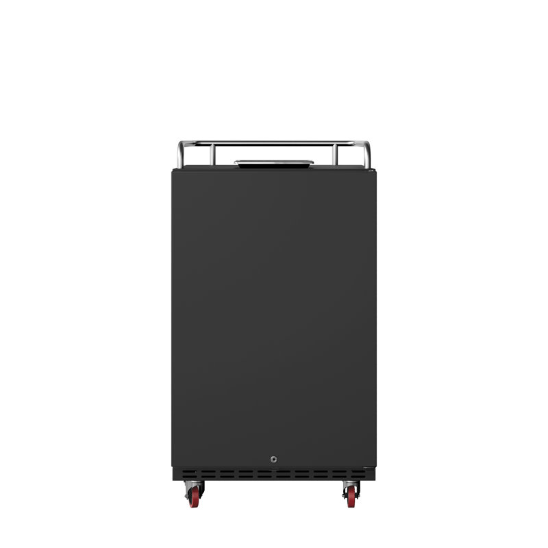 6,62 pieds cubes pi. Kegerator, Noir
