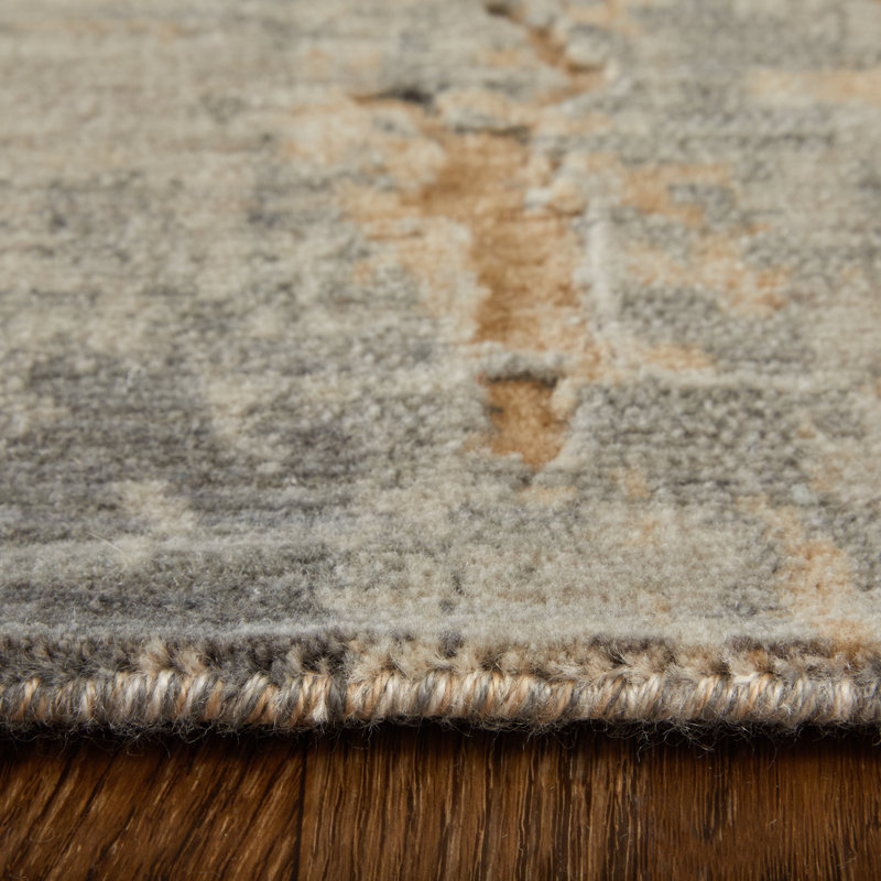 Tapis en laine Crumpler, Rectangulaire 8 pi x 10 pi