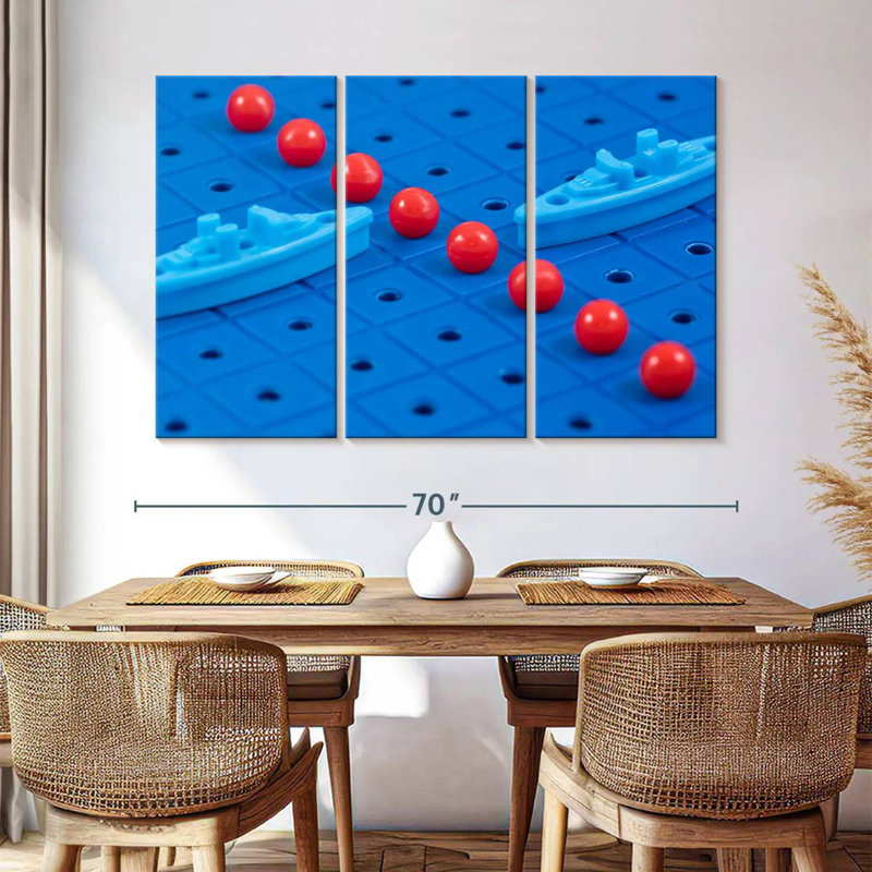 Senne Battleship Board Game, 42" H x 65" W