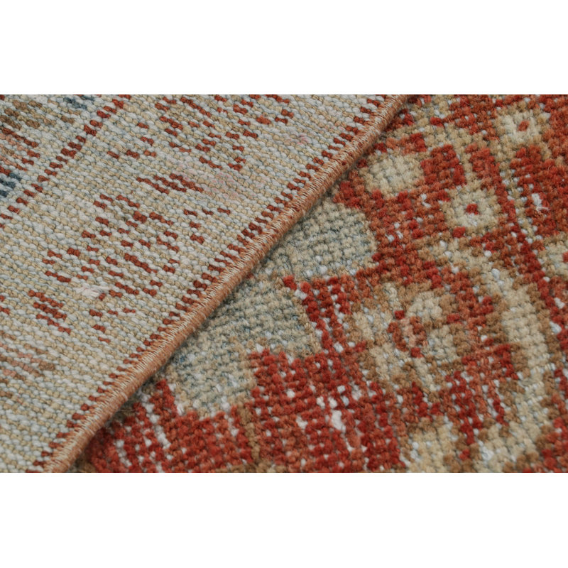 One-of-a-Kind Rectangle 9'9" X 13'2" Hand Knotted Area Rug