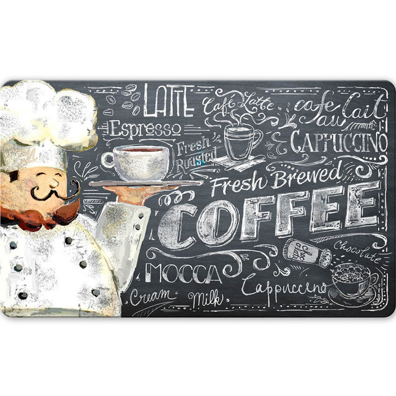 Tapis de cuisine café chef Heywood