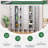 3 - Tier 12" Wide Locker with Hooks and Mirrors-82779701