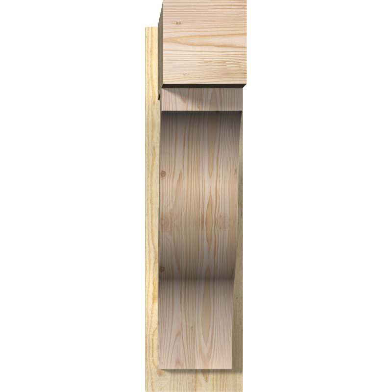 Jeu de blocs Funston, 8" W Douglas Fir (Rough Sawn), P 26 po x H 30 po