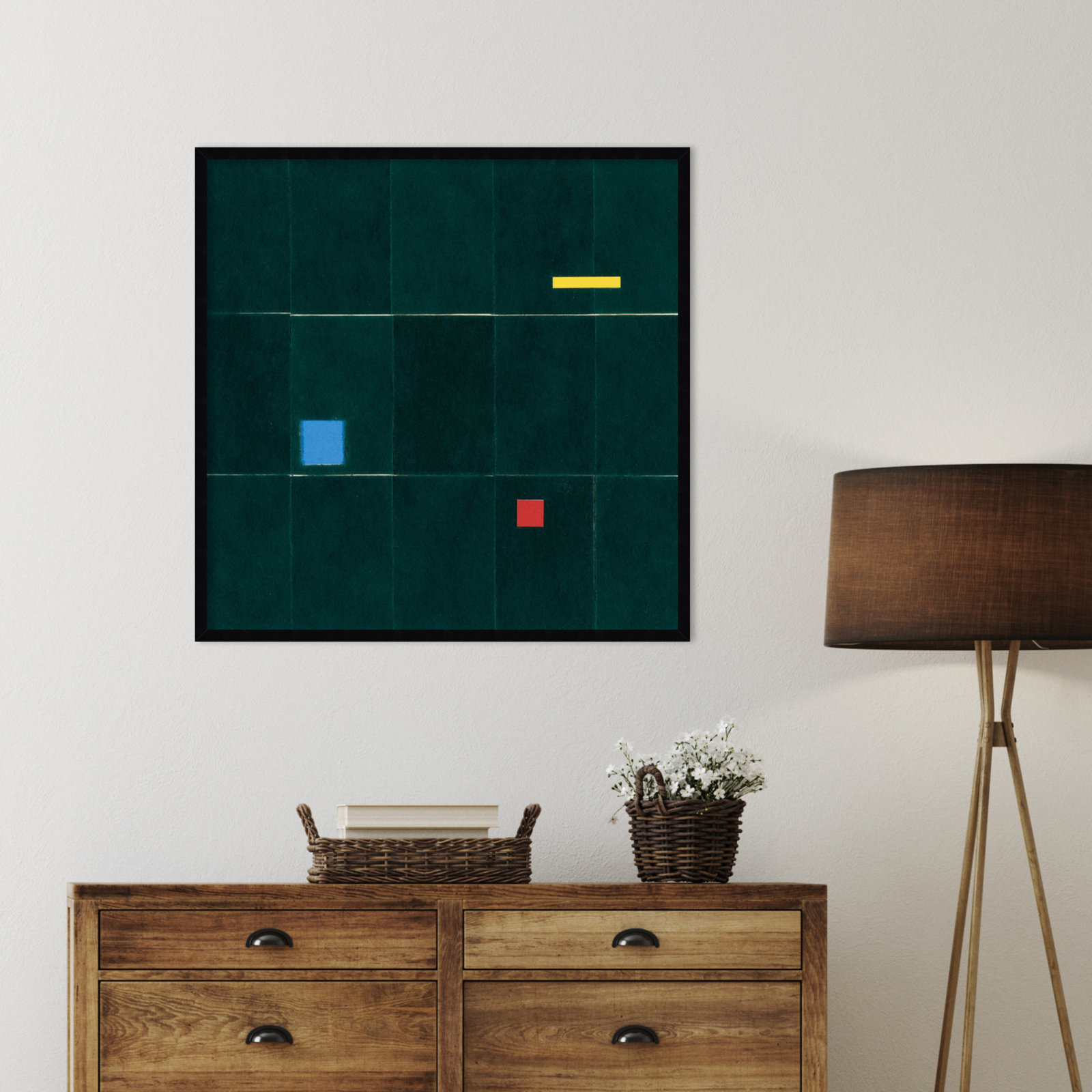Kitchen Scourers Print by Alex Dunn, Black, 33" H x 33" W x 1" D
