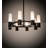 Farmington 8 - Light Dimmable Wagon Wheel Chandelier