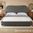 Lovensky Upholstered Wool Platform Bed-704515191-704515187