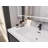 42.19 " W Freestanding Standard Single Vanity Bathroom Vanity With Aluminum Top-67867968