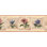 Concord Wallcoverings Wallpaper Border Floral Pattern Flowers Leaves For Cottage Bedroom Living Room, Beige Red Blue Green, 15 Ft By 7 In SP76460