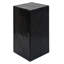 Table d'appoint aspect bois noir, 69,2 cm (27,23 po), couleur Blend, idéale pour une décoration d'appoint ou à plusieurs niveaux, aspect bois vieilli, usage intérieur et extérieur.